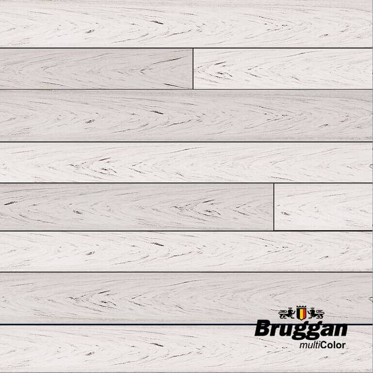 tablón de terraza WPC Bruggan Multicolor Smoke White